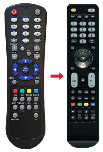 Telecomando ricambio per - ricambio,