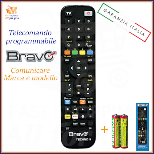 Telecomando bravo per - , tv
