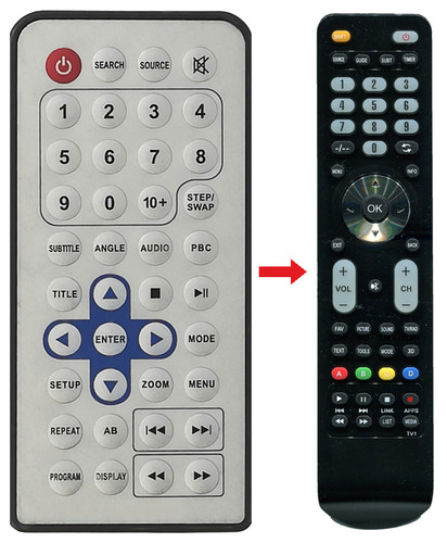 Telecomando ricambio per - ricambio,